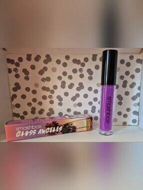 🪻3/$25 Smashbox Gloss Angeles Lip Gloss - Vibrant Purple Self Promocean